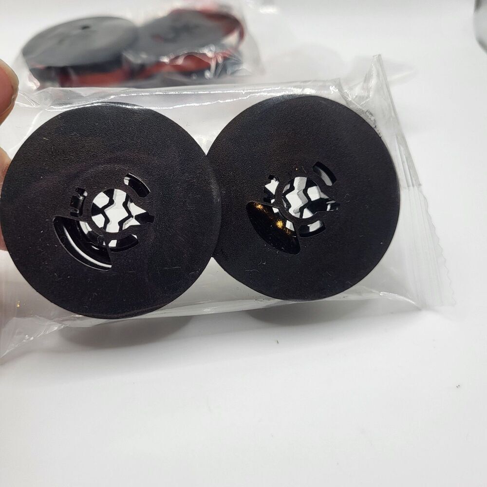 Inkvo Universal Twin Spool Typewiter Ribbon Black